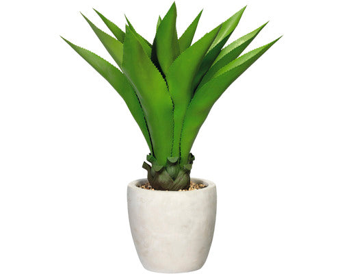 Planta Artificiala Agava In Ghiveci H 75 Cm Verde