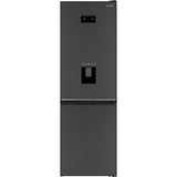 Combina frigorifica SHARP SJ-BA31DHDAE-EU, AdvancedNoFrost, Dozator Apa, 331 l, H 186 cm, Clasa E, Negru
