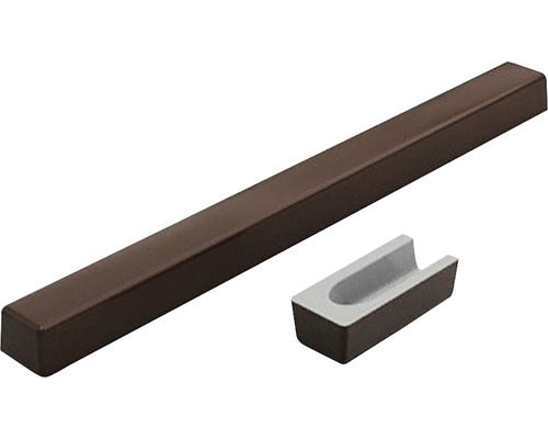 Prag cabina dus drept din marmura compozita 100 cm Venge Dark