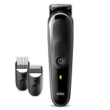 Aparat tuns, Braun, 13 lungimi, negru/gri, fara fir