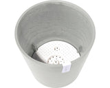 Ghiveci Ecopots Amsterdam Plastic Ø 40 Cm H 35 Cm Alb-gri