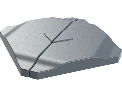 Placi Contragreutate Pentru Suport Umbrela Cu Picior In Cruce 50, 5x50, 5x 7, 4 Cm, 2 buc