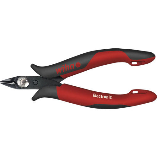 Cleste sfic pentru taiat Wiha Electronic 135mm, taiere asimetrica