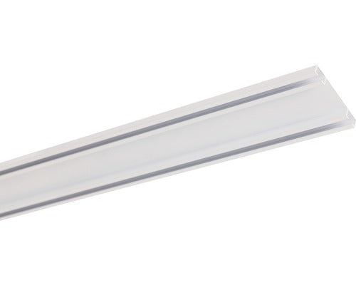 Set Sina Perdea Aluminiu, Alba, 2 Canale 100 Cm