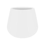 Ghiveci conic pentru interior sau exterior Pure Cone 45 cm alb
