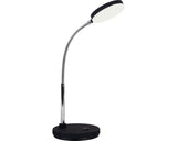 Lampa De Birou Cu Led Integrat Lucy 5w 420 Lumeni, Neagra