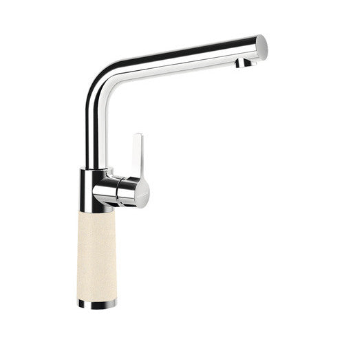 Baterie bucatarie monocomanda SC-540, pipa inalta, cartus ceramic, Cristalite Moonstone