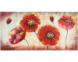 Tablou Pictat Camp Maci 60x120 Cm