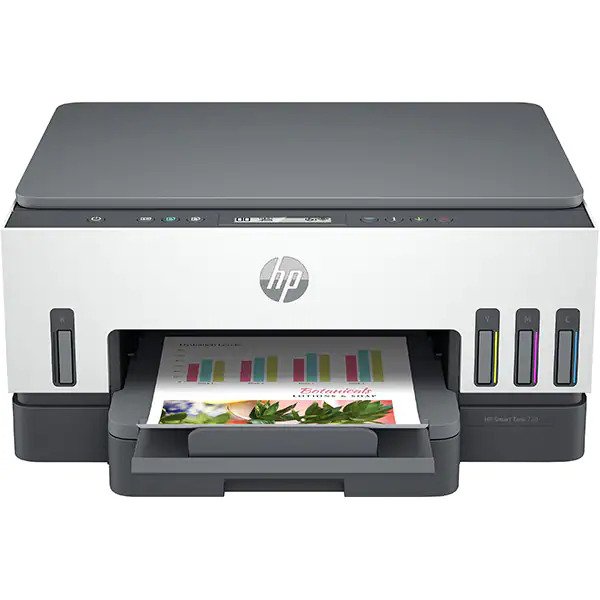 Multifunctional inkjet color CISS HP Smart Tank 720 AiO, Duplex, Wireless, A4