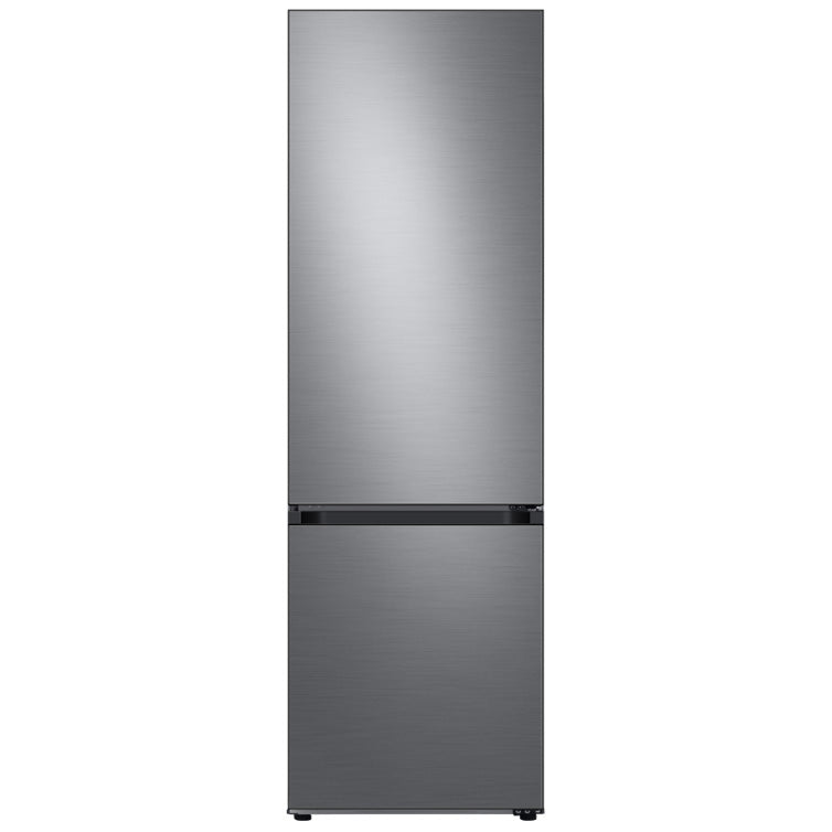 Combina frigorifica Samsung RB38A7B6CS9/EF, Bespoke, 390l, No Frost, Metal Cooling, Optimal & Humidity Fresh+, Digital Inverter, Clasa C, H 203 cm, Inox