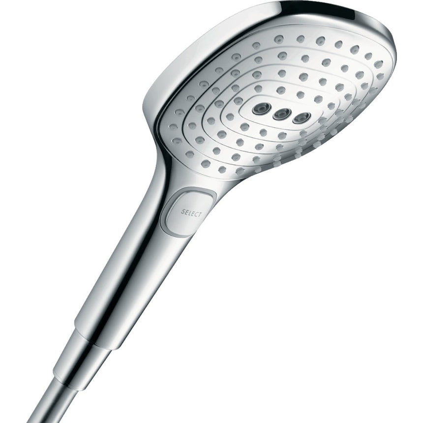 Para de dus Hansgrohe Raindance Select 120 cu 3 jeturi, 120 mm, Crom