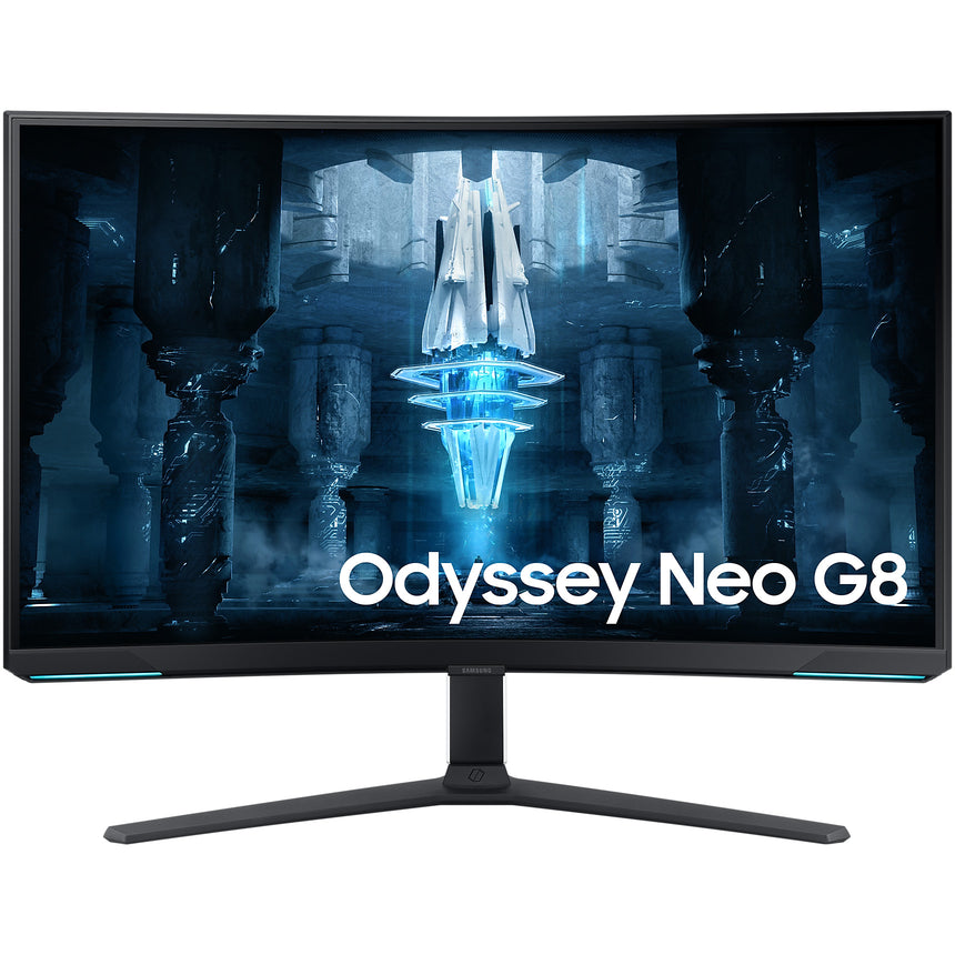 Monitor Gaming Curbat LED VA Samsung Odyssey Neo G8 32", UHD (3840x2160), 240Hz, 1ms, AMD FreeSync™ Premium, Quantum HDR 2000, 2x HDMI, Display Port, Jack, USB, Pivot, Alb