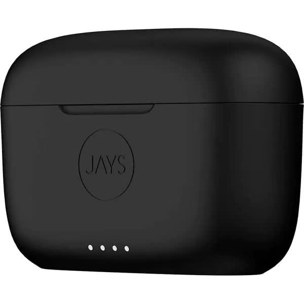 Casti JAYS t-Seven, True Wireless, Bluetooth, In-Ear, Microfon, Noise Cancelling, Negru