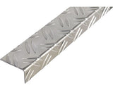 Cornier Aluminiu Alberts 65, 6x35, 5x1, 5 Mm, Striat, Lungime 1m