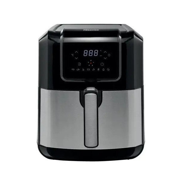 Friteuza cu aer cald HISENSE H06AFBS1S3, 5kg, 6.3l, 1700W, Argintiu/Negru