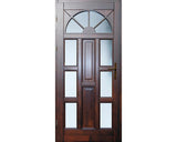 Usa Lemn Exterior 1/6 Nuc 98x208 cm Stanga