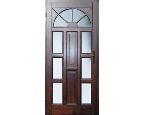 Usa Lemn Exterior 1/6 Nuc 98x208 cm Stanga