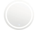 Oglinda Baie Rotunda cu Iluminare LED si Functie Touch 90 cm IP44 90-1-1