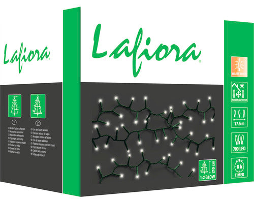 Ghirlanda Lafiora 1-2 Glow 700 Led-uri Alb Cald