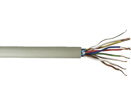 Cablu Telefon Jy(St)y 4x2x0, 6 Mm² Gri, Inel 50m