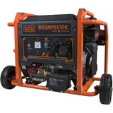 Generator curent electric Black & Decker BXGNP6510E, 6500 W, 28.2 A, 2 x 230 V, 12 V, 15 CP, 420 CC, 33 l benzina, 11 h autonomie maxima