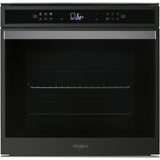 Cuptor incorporabil Whirlpool W6OM44S1PBS, Electric, 73 l, Autocuratare piroliza, Tehnologia 6TH Sense, Clasa A+, Ready2Cook, Grill, Negru