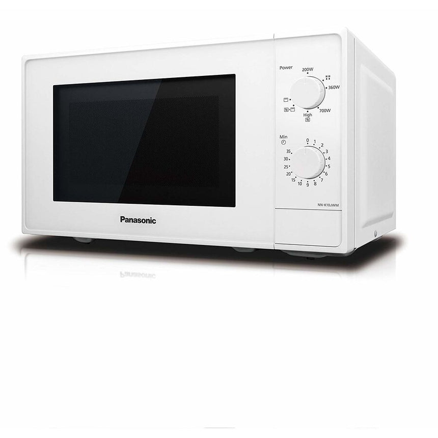 Cuptor cu microunde, Panasonic, NN-K10JWMEPG, 20 l, 800 W, Alb