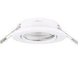 Spot Incastrat Agulo Gu10 35w Ø86 Mm, Alb, Pachet 3 Bucati