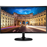 Monitor LED Samsung 27", Curved, Full HD, D-Sub, HDMI, Negru, LC27F390FHRXEN