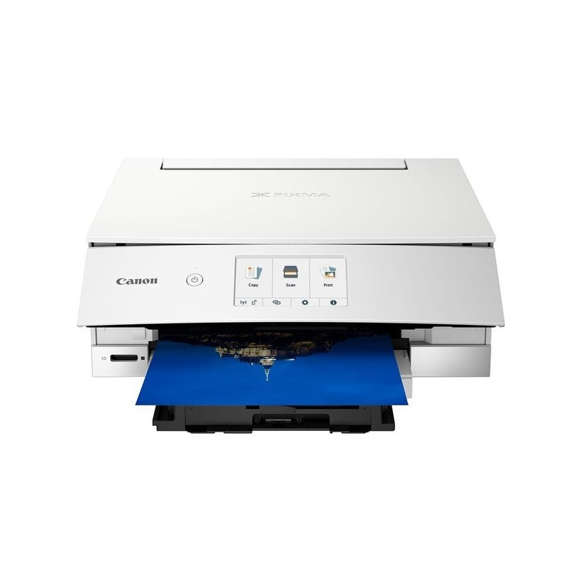 Imprimanta Multifunctionala Inkjet color CANON PIXMA TS8351a, A4, USB, Wi-Fi, Alb