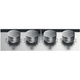 Plita Incorporabila WHIRLPOOL TKRL 660 IX, Gaz, 4 arzatoare, Inox