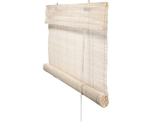 Rulou Bambus Alb 60x180 Cm