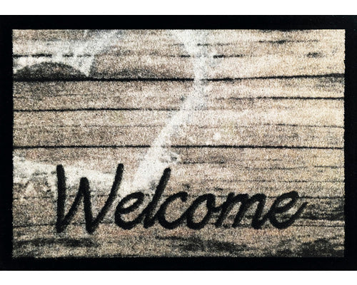 Traversa Creation Heart Welcome Wood 66x120 Cm