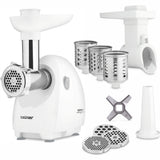 Masina de tocat Zelmer ZMM4048B, 1900 W, 2.5 kg/min, Alb