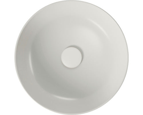 Lavoar Rotund Cersanit Larga 40 cm Gri Deschis