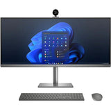 Sistem PC All in One HP Envy 34-c0008nq, Intel Core i5-11400 pana la 4.4GHz, 34" 5K, 16GB, SSD 1TB, NVIDIA GeForce RTX 3060 6GB, Windows 11 Home, Argintiu