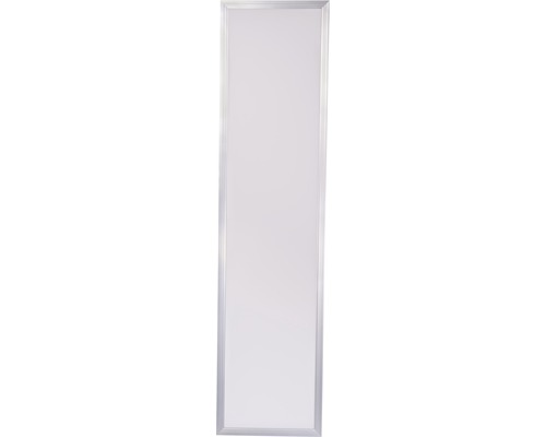 Panou Cu Led Integrat Novelite 48w 3360 Lumeni 29, 5x119, 5cm, Montaj Incastrat, Lumina Rece, Culoare Aluminiu