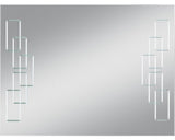 Oglinda baie Geometric 80x60 cm