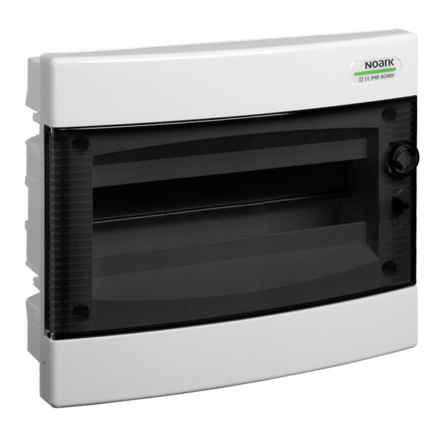 Tablou electric (Cofret) Noark 101512, montare incastrata, usa transparenta, 1 rand, 12 module, plastic, IP40