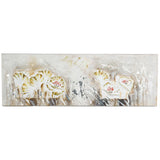 Tablou pictat manual Secret Garden, Mendola Art, 50x150 cm