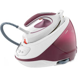 Statie de calcat Tefal Express Protect SV9201E0, 2800W, talpa Durilium Airglide, 7.5 bari, jet de abur 530 g/min, rezervor apa 1.8L, colector anticalcar, alb/mov