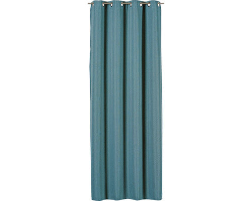 Draperie Cu Inele Castellano Turcoaz 140x245 Cm