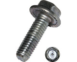 Suruburi Metrice Cu Cap Hexagonal Si Flansa Autoblocare Dresselhaus 5x12 Mm Otel Zincat, 50 Bucati