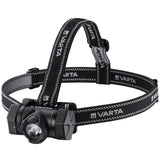 Lanterna LED frontala Varta H20 Pro, 4W, 350 lm, rezistenta sporita, IP67, baterii incluse 3xAAA