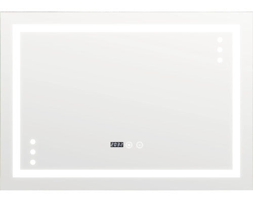 Oglinda baie cu iluminare LED, dezaburire si functie Touch 100x70 cm IP44 100-20-3-3