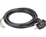 Cablu De Alimentare (H05vv-f) 3x1, 5mm² 3m 3680w Negru