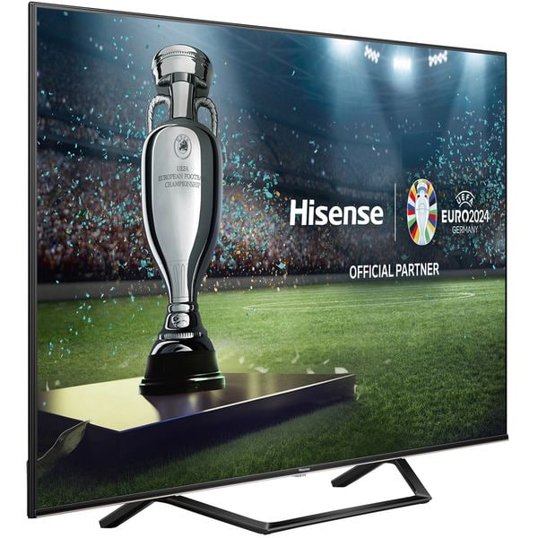 Televizor QLED Smart HISENSE 50A7NQ, Ultra HD 4K, HDR, 126cm, Clasa E, Negru