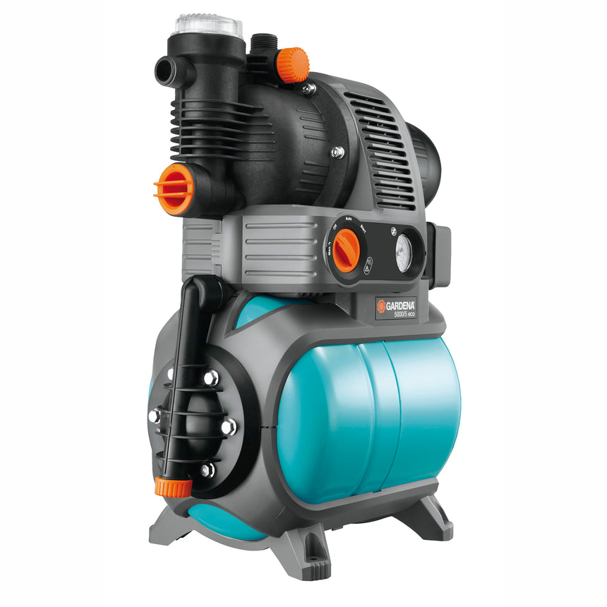 Hidrofor cu rezervor Gardena Comfort 5000/5 Eco, 1100 W, 4500 l/h, 5 Bar