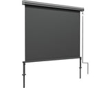Copertina Retractabila Manuala Verticala 1,4x2,5 m Poliester Antracit