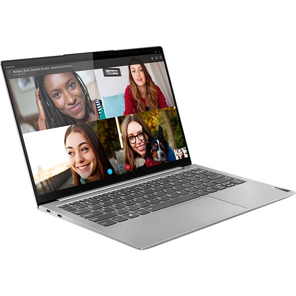 Laptop LENOVO Yoga Slim 7 13ITL5, Intel Core i5-1135G7 pana 4.2GHz, 13.3" QHD, 16GB, SSD 1TB, Intel Iris Xe Graphics, Windows 10 Home, Argintiu